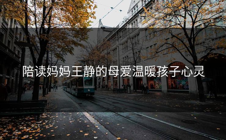 陪读妈妈王静的母爱温暖孩子心灵